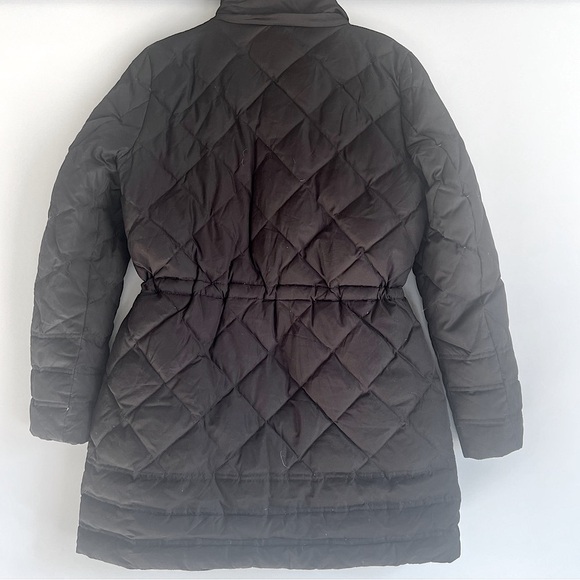 Lauren Ralph Lauren Black Quilted Down Insulated Puffer Coat Size M - No Hood